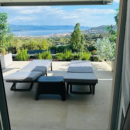 Pensjonat Casa Lc Chambre2 Vue Jacuzzi Ajaccio (Corsica)