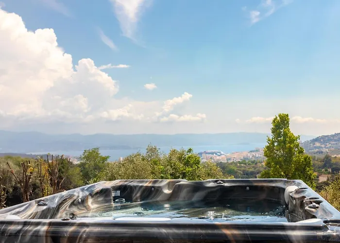 Casa Lc Chambre2 Vue Jacuzzi Konukevi